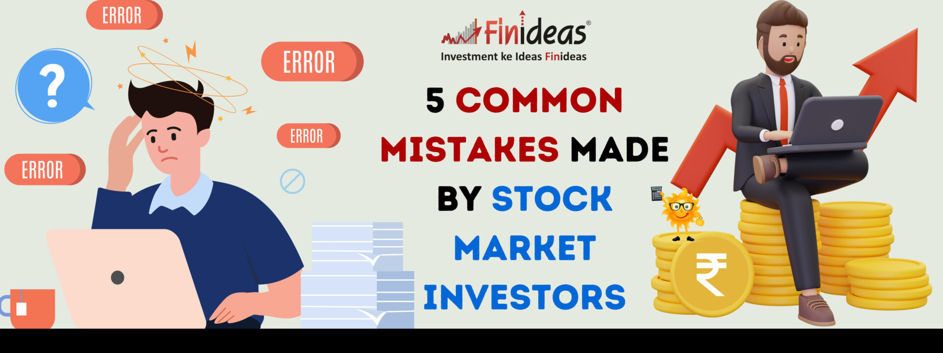 5 Common Mistakes Made by Stock Market Investors